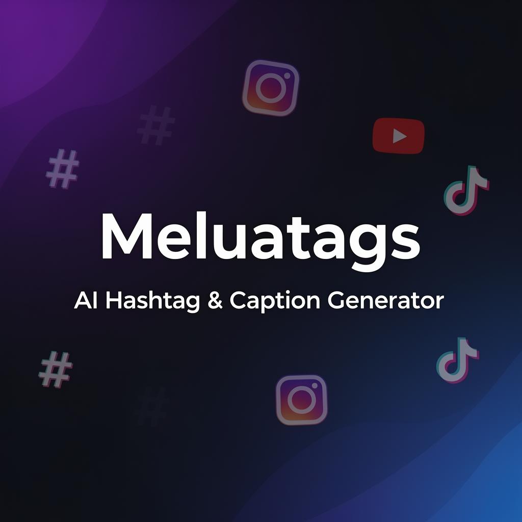 Meluatags – AI Hashtag Generator for Instagram & YouTube